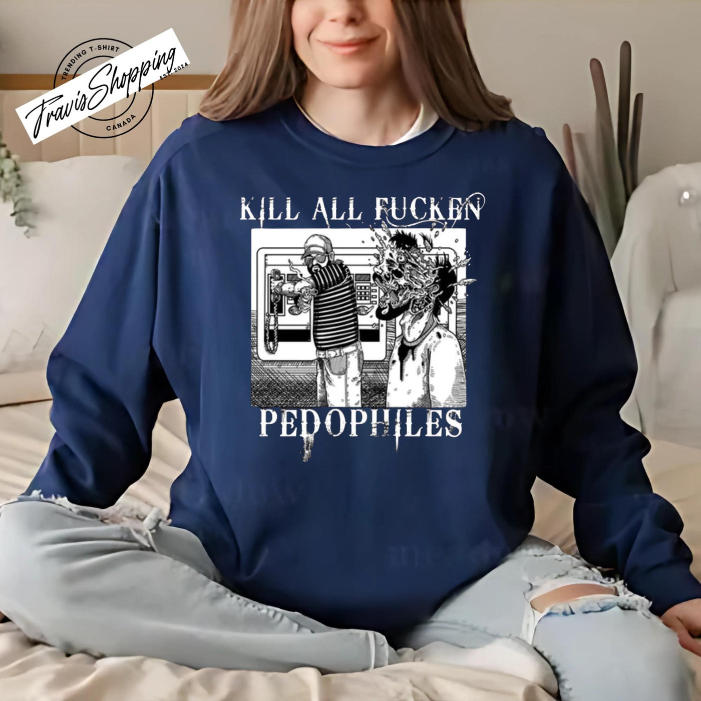 Kill all Fn Pedophiles T-shirt, Anti-Predator Awareness Hoodie, Justice Statement Sweatshirt, Pro-Vigilance Graphic Tee